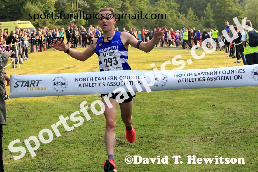 Snior mens 2023 Sunderland 5k Road Race, July 20th.  Photo: David T. Hewitson/Sports for All Pics
